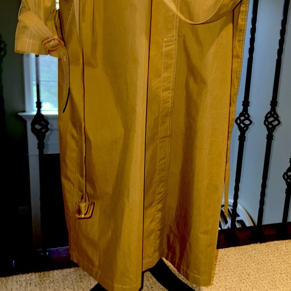 Authentic Christian Dior Vintage Military Trench sz 10 excellent condition ❤️ - Picture 7 of 16